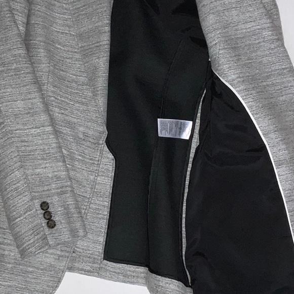 NWOT Banana Republic Blazer Gray - Size 4 - Picture 4 of 6